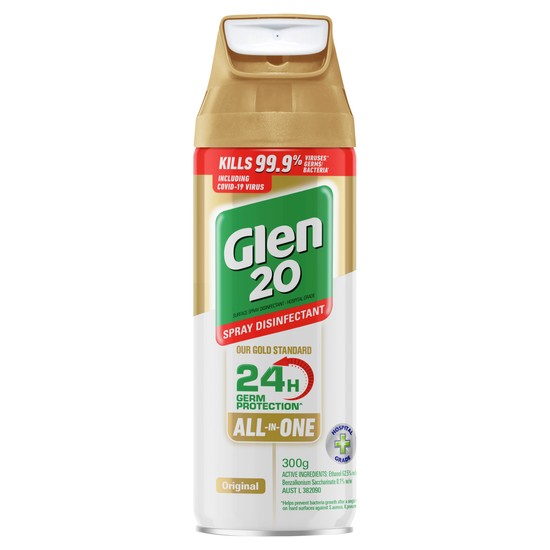 Glen 20 24H Protection Disinfectant Spray Original 300g