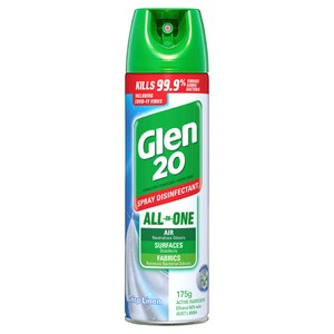 Glen 20 All In One Disinfectant Spray Crisp Linen 175g
